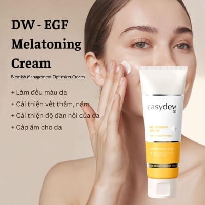 KEM DƯỠNG ẨM LÀM SÁNG DA VÀ PHỤC HỒI EASYDEW MELATONING CREAM 105ml