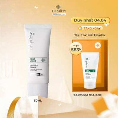 Kem Dưỡng Phục Hồi, Tái Tạo Da Sau Tổn Thương Easydew Rx Post Laser Synergy Cream 50ml