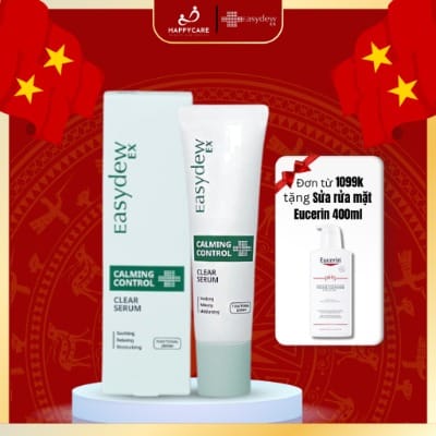 Tinh Chất Phục Hồi Làm Dịu Cho Da Dầu Mụn Easydew Ex Calming Control Clear Serum 30ml
