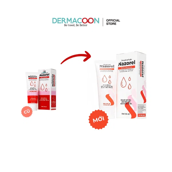 GIẢI PHÁP ĐÁNH BAY GÀU & NGỨA DA ĐẦU - DẦU GỘI NAZOREL SHAMPOO 3 image 1