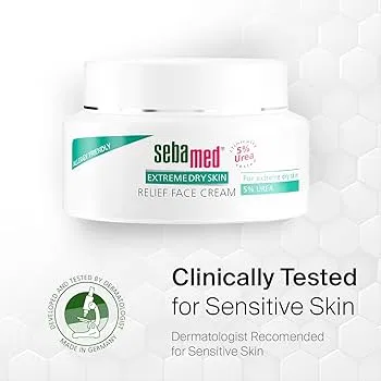 GIẢI CỨU LÀN DA KHÔ RÁP, BONG TRÓC VỚI SEBAMED EXTREME DRY SKIN RELIEF FACE CREAM 5% UREA! 5 image 124