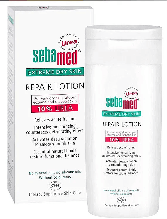 Cứu tinh cho làn da khô, bong tróc, viêm da cơ địa: Sebamed Extreme Dry Skin Repair Lotion 10% Urea 200ml! 5 image 13