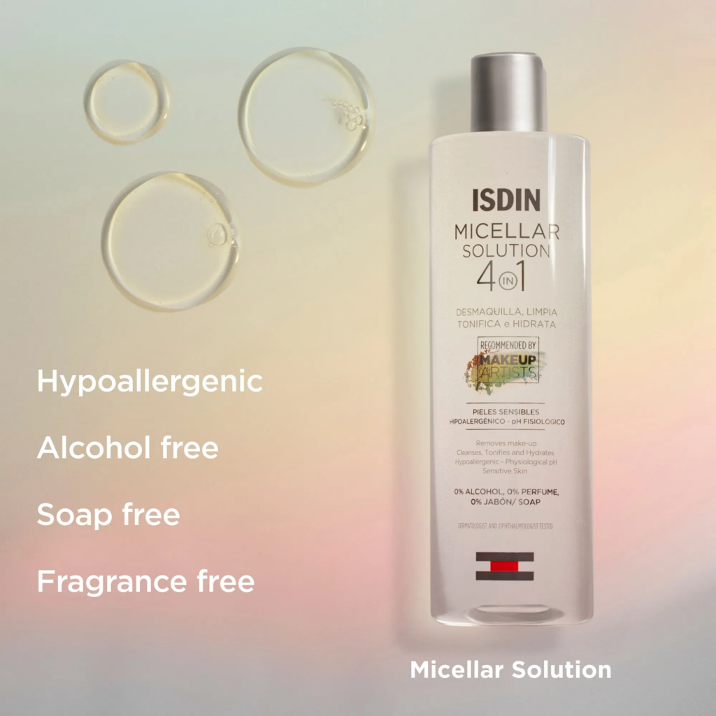 LÀM SẠCH 4 TRONG 1 VỚI SIÊU PHẨM TẨY TRANG ISDIN MICELLAR SOLUTION! 5 image 130