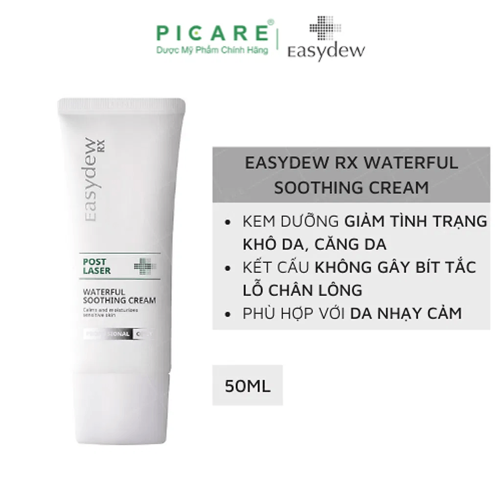 CỨU TINH CHO LÀN DA SAU TREATMENT - EASYDEW RX POST LASER WATERFUL SOOTHING CREAM 5 image 53