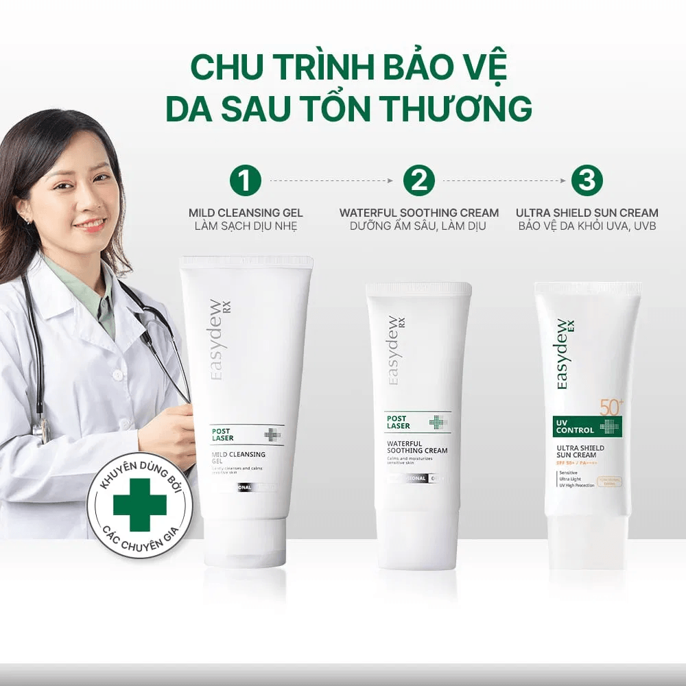 CỨU TINH CHO LÀN DA SAU LASER, PEEL & LĂN KIM - EASYDEW RX POST-LASER WATERFUL SOOTHING CREAM 6 image 65
