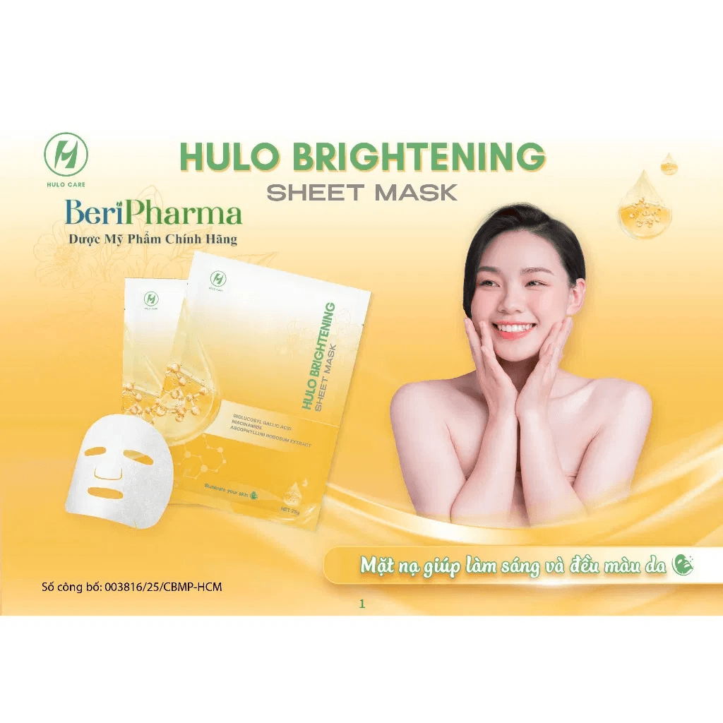 Bật Sáng Làn Da, Đón Hè Rạng Rỡ Cùng Mặt Nạ Hulo Brightening Sheet Mask! 8 Bật Sáng Làn Da, Đón Hè Rạng Rỡ Cùng Mặt Nạ Hulo Brightening Sheet Mask!
