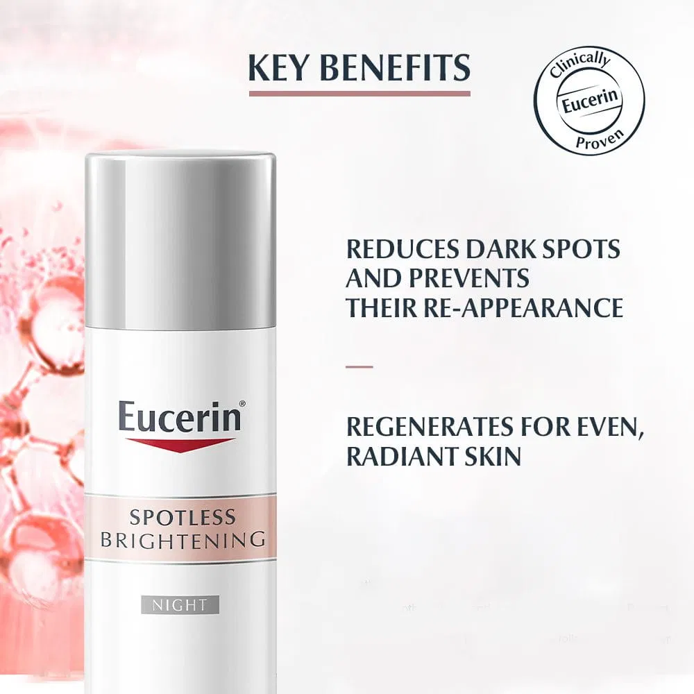 ĐÁNH BAY THÂM NÁM – DƯỠNG SÁNG DA CHUYÊN SÂU CÙNG EUCERIN SPOTLESS BRIGHTENING NIGHT! 4 image 1